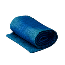 Tissu bleu