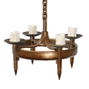 Lustre en bronze