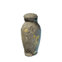 Vase en calcaire sculpté I