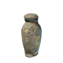 Vase en calcaire sculpté I