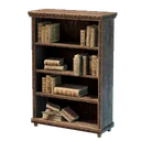 Porte-bibliothèque secrète sculptée