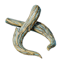 Défense de sanglier corrompue