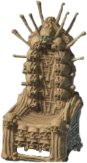 Trône de crypte