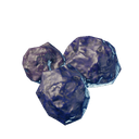 Baie violette séchée