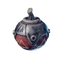 Boule de poudre explosive