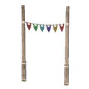 Mât de drapeau I