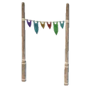 Mât de drapeau II