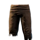 Pantalon en fourrure