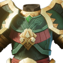 Plastron du Rempart doré
