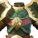 Plastron du Rempart doré