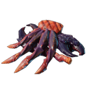Viande de crabe grillée
