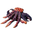 Viande de crabe grillée