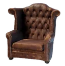 Haut fauteuil élégant