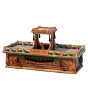 Vitrine des Salles creuses (3 petits et 2 emplacements moyens)