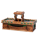 Vitrine des Salles creuses (3 petits et 2 emplacements moyens)