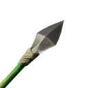 Flèche de métal