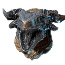 Trophée de Jeune dragon Fell en fer
