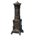 Cheminée en fer