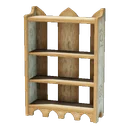 Grand cabinet en bois de palmier