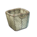 Panier en feuilles de palmier