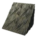 Bloc de toit en feuilles de palmier