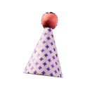 Chapeau de fête (rose)