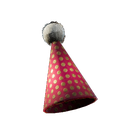 Chapeau de fête (rouge)