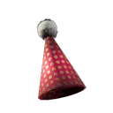 Chapeau de fête (rouge)