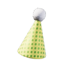 Chapeau de fête (jaune)