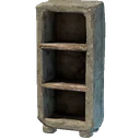 Étagère en pierre primitive