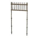 Portail de clôture de prison