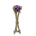 Lampadaire violet II