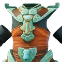 Plastron de chasseur de quetzal