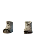 Bottes en lambeaux