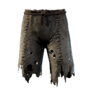 Pantalon en lambeaux