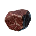 Fragment de marbre rouge