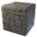 Bloc de pierre raffinée