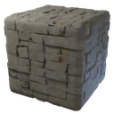 Bloc de pierre raffinée