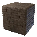Bloc de bois raffiné