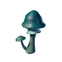 Russule azur rôtie