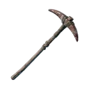 Pioche rudimentaire