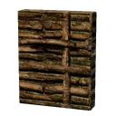 Porte secrète en bois