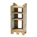 Petite armoire en bois de palmier