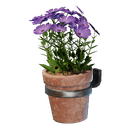 Petit pot mural rose