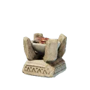 Petit brasero en pierre