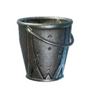Seau en acier