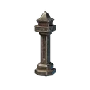 Poteau de clôture en acier