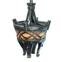 Lampe suspendue en acier