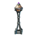 Lampadaire en acier