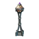 Lampadaire en acier